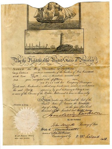 Andrew jackson signiertes - andrew,