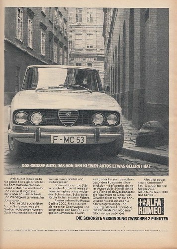 Alfa romeo berlina 2000 - berlina,