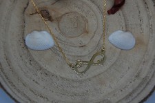 Unendlichkeit kette Sterlingsilber 925