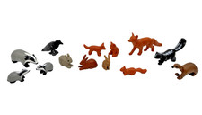 Playmobil Fuchs Stinktier Otter Dachs Kaninchen Waldtiere Wald Tier Konvolut
