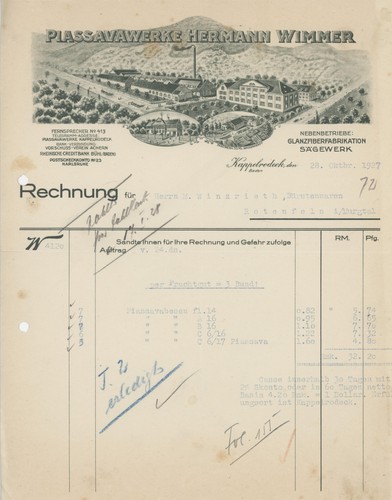 Rechnung kappelrodeck wimmer - rechnung,