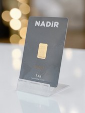 2,5 g Goldbarren Nadir
