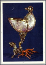 Vintage Postkarte Nautilus