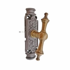 Basküle Fenster Getriebe antik Kugel Fensterolive Muschel Links Einreiber