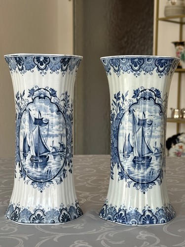 Originale delfter vasen - delfter,