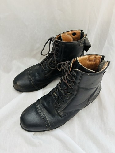 Leder reitschuhe 40 - gr.,