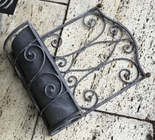 Wandschale Wanddekoration Garten Balkon Terrasse aus Metall