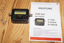 DUR-line SF 2400 Pro Satfinder mit Zeiger- und LED-Anzeige