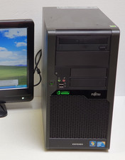 FUJITSU Windows XP Gamer PC Computer HD 4GB i5 3,20GHz 500GB COM RS 232 DVD
