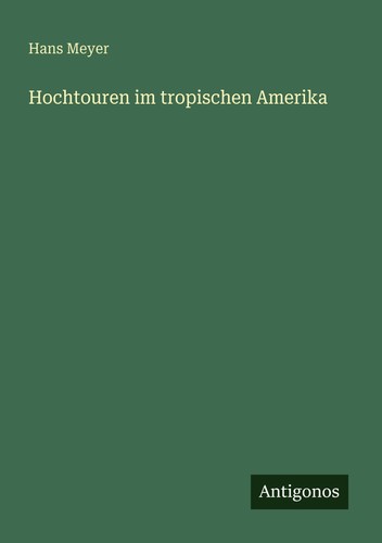 Hochtouren tropischen - hochtouren, im