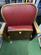 Theaterstuhl, Kinostuhl, Theatersessel, Kinosessel, Vintage, Heimkino