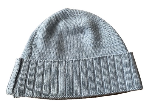 Bianco blu cashmere mütze - bianco,
