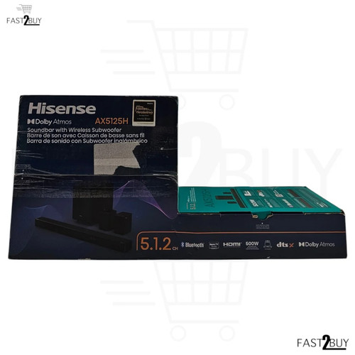 Hisense ax5125h 2 soundbar - hisense,