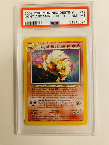 Psa light arcanine - psa, 8