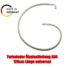 Öl Zulauf Leitung 120cm universal Turbolader VR6 16V R32 GT25 GT28 GT30 GT35 GTX