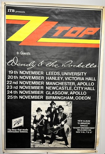 Top billy gibbons poster - top,
