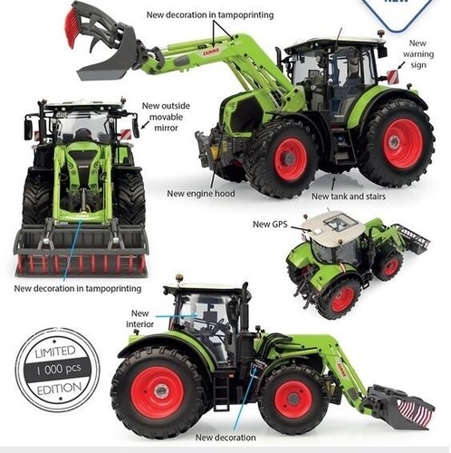 Claas arion 510 - claas, frontloader