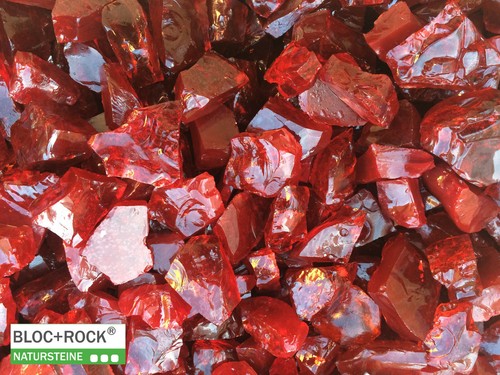 Glasbruch rot glasbrocken - glasbruch,