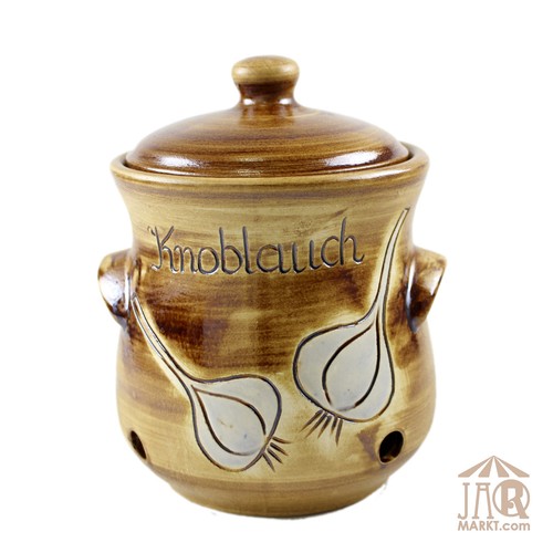 Knoblauchtopf vorratstopf - knoblauchtopf,