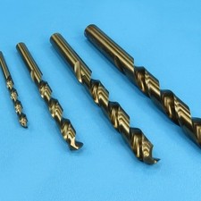 Spiralbohrer Ø 3 - 13 mm VA Edelstahl V2A Bohrer HSSE Co5% HSS-CO Metallbohrer