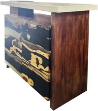 Epoxidharz Schrank Walnuss Und