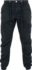 Urban Classics Cargohose Herren Cargo Jogging Pants schwarz