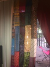 2 Stück Indischer Sari