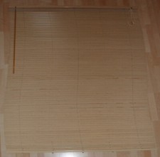 2 x Gardinia 5663 Holz-Jalousie - blickdicht, Lamellen 25 mm, je 140 x 160 cm 
