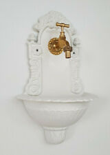 Stilarts Wandbrunnen komplett Waschbecken Becken Garten Vintage antik Bassena 39