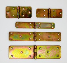 2 St. Metall-Scharniere Konstruktionsband Scharniere Verzinkt Tischband