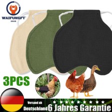 3X Hühnersattel Geflügel
