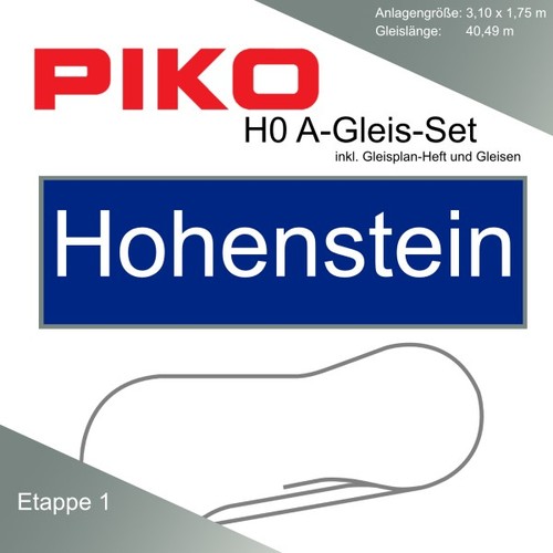 Piko gleis hohenstein - a-gleis,