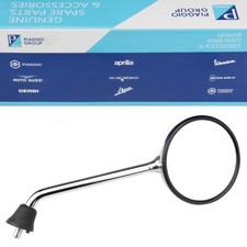 Spiegel rechts Original Chrom Rückspiegel für Piaggio Vespa LX 50 125 150