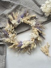 Trockenblumenkranz lavendel - trockenblumenkranz,
