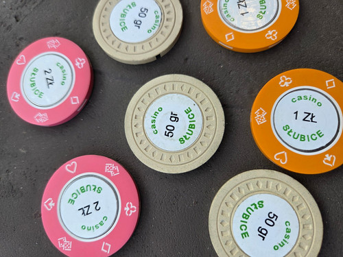 Lot von token chips - von,