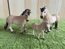 Schleich Fjord Pferd Familie