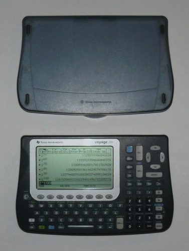 Texas instruments voyage 200 - texas,