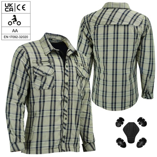 Herren motorradhemd mit - herren-motorradhemd,