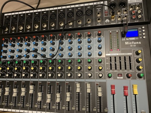 Audio mischpult konsole - audio,