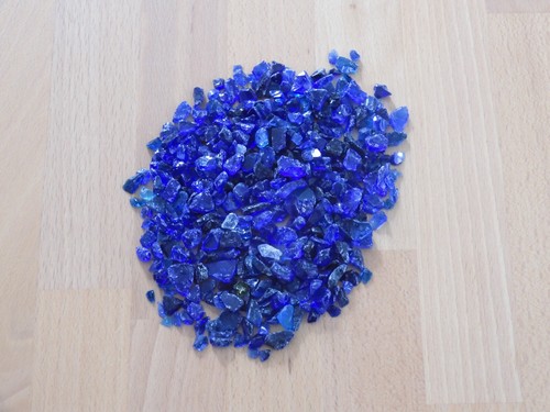 Glassplit glasgranulat blau - glasgranulat,