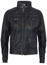 Herren Racer Vintage Schwarz