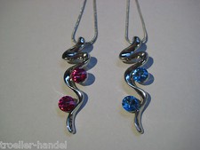 Halskette mit swarovski - mit,
