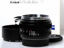 Carl Zeiss Planar T * 50 mm F1.4 ZE Standard Prime Objektiv für Canon EF Japa...