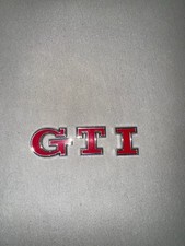 Original VW Golf 7 GTI  Zeichen Emblem Aufkleber für Heckklappe 