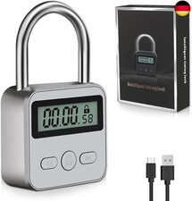 mizikuu Digitale Zeitschloss, Smart Time Lock mit LCD-Display USB Sicherheits
