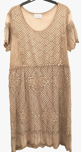 Elisa cavaletti kleid beige - elisa,