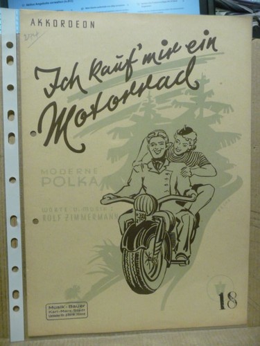 Einzelpartitur ich kauf mir - einzelpartitur,