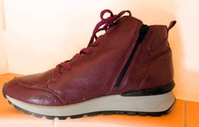 FLOTTE STIEFEL SNEAKER WEINROT GR. 8,5 Weite H Waldläufer