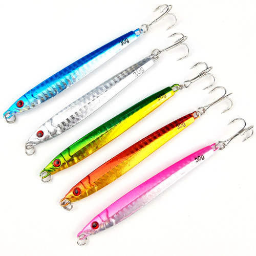 5er set pilker 30g - 30g, speed