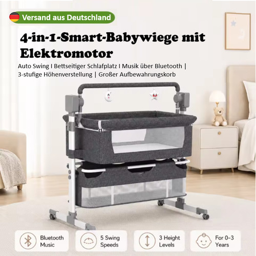 Elektrisches babybett - 4, in